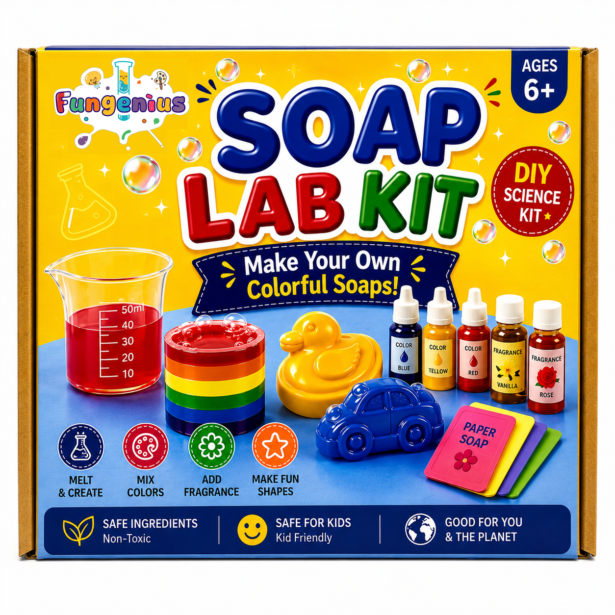 Fungenius DIY Soap Kit for Kids
