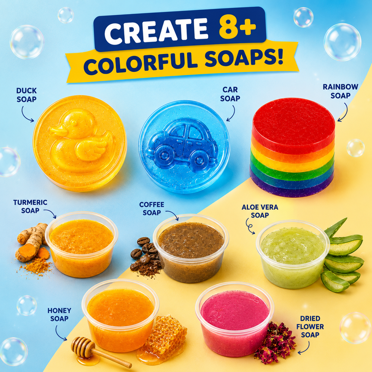 Fungenius DIY Soap Kit for Kids