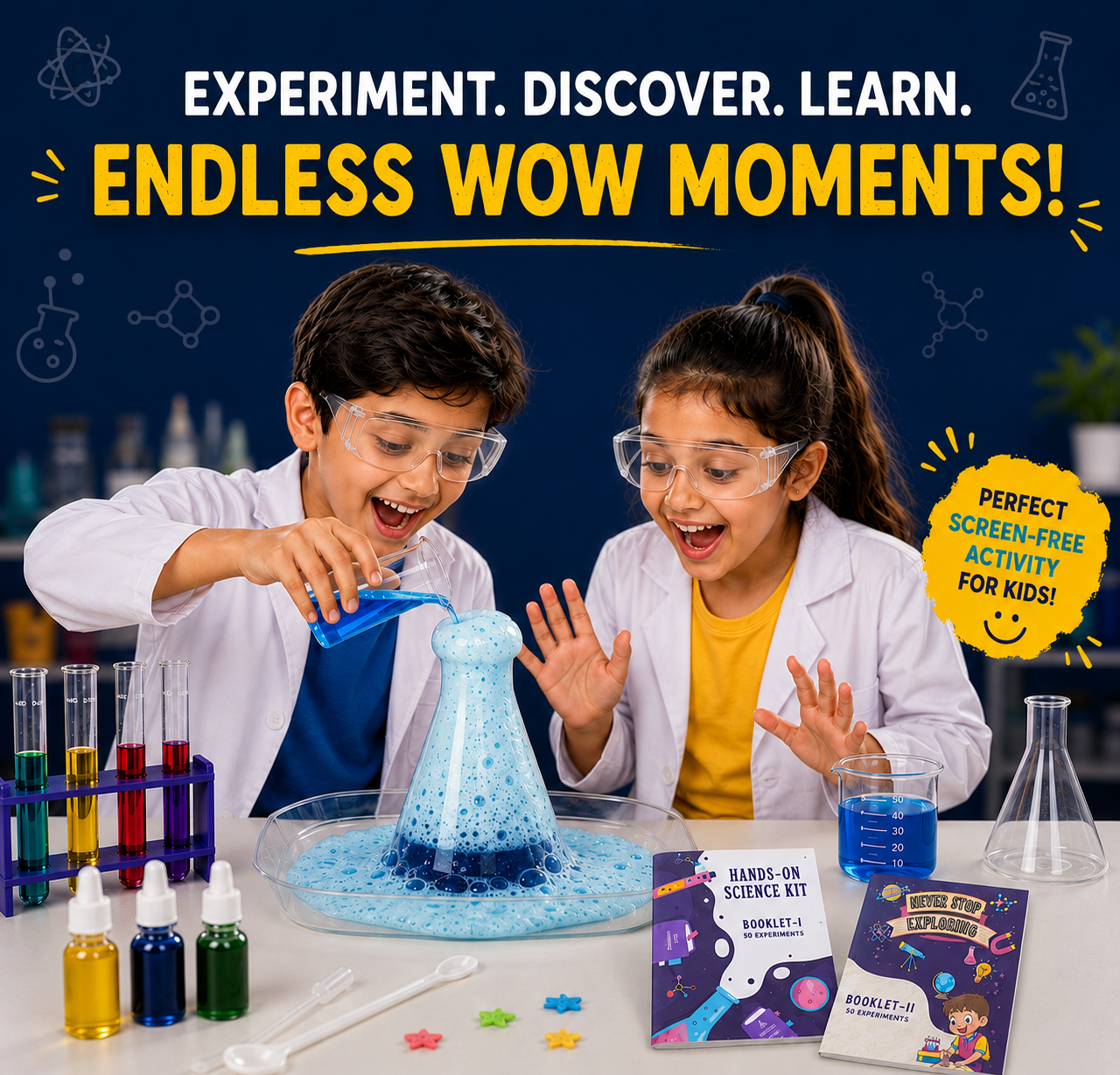 Fungenius Hands-On Science Kit (120 Experiments)