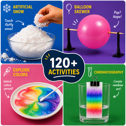 Fungenius Hands-On Science Kit (120 Experiments)