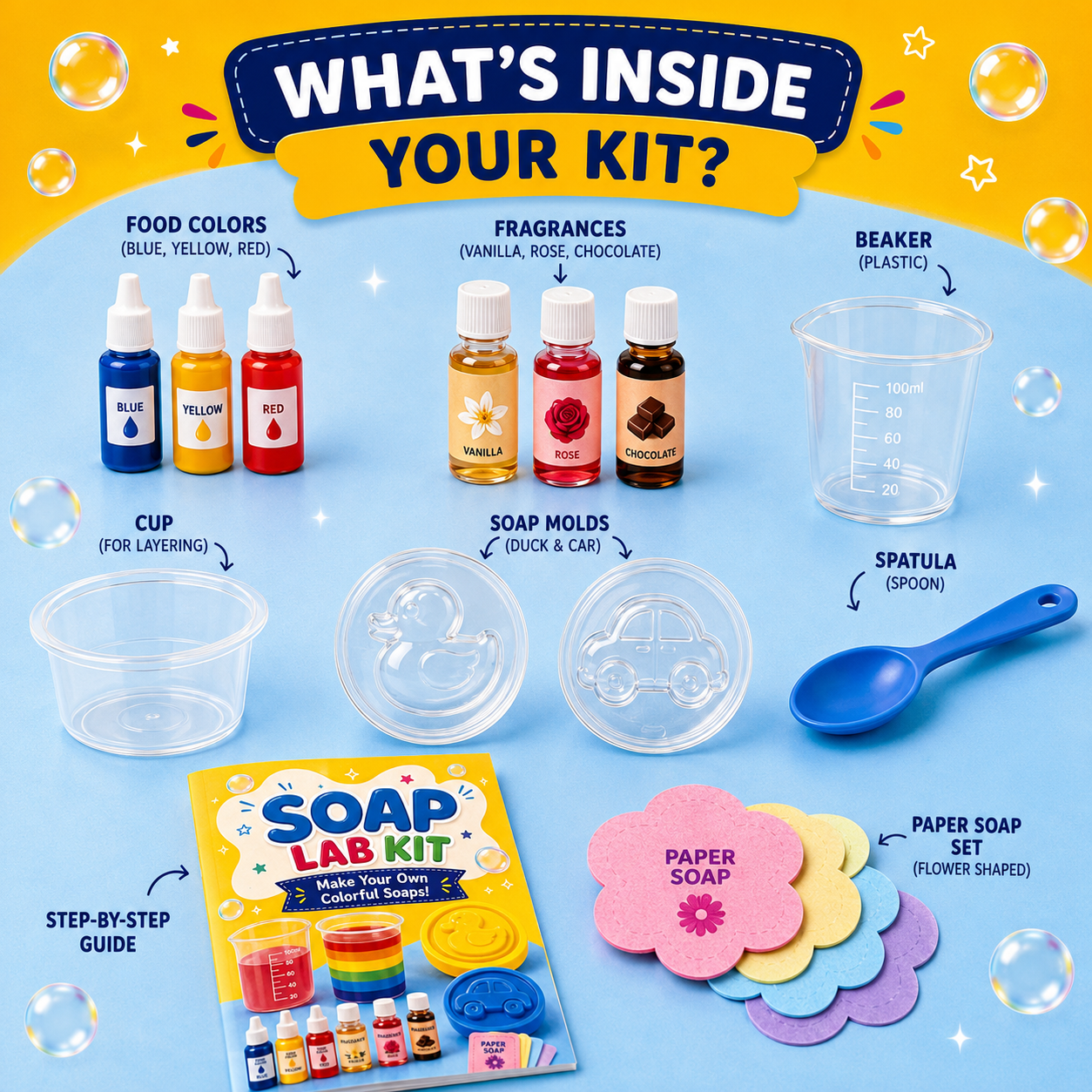Fungenius DIY Soap Kit for Kids