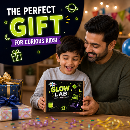 Fungenius Glow Lab Glow in the Dark Science & Art Kit for Kids