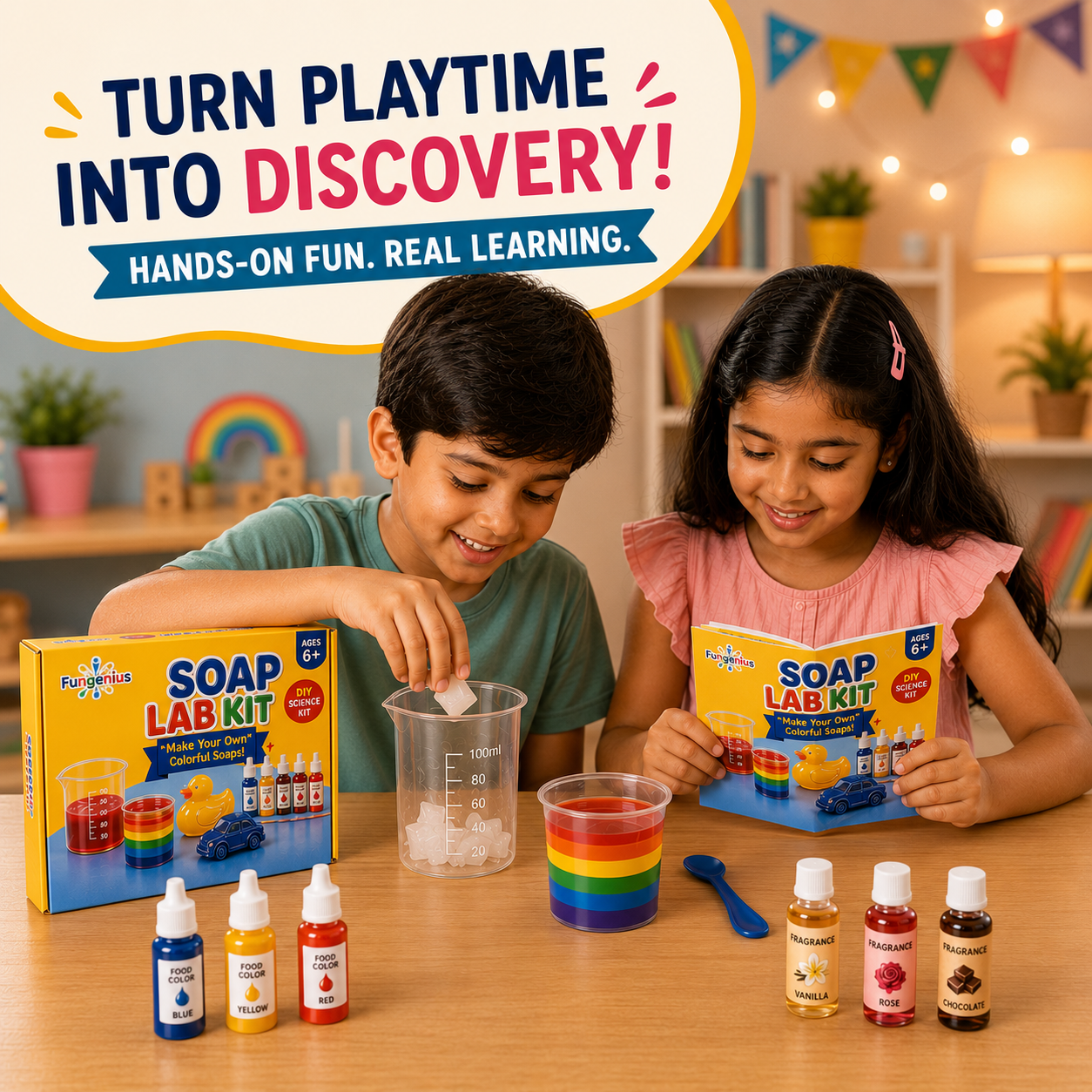 Fungenius DIY Soap Kit for Kids