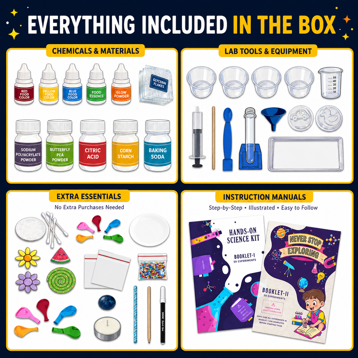 Fungenius Hands-On Science Kit (120 Experiments)
