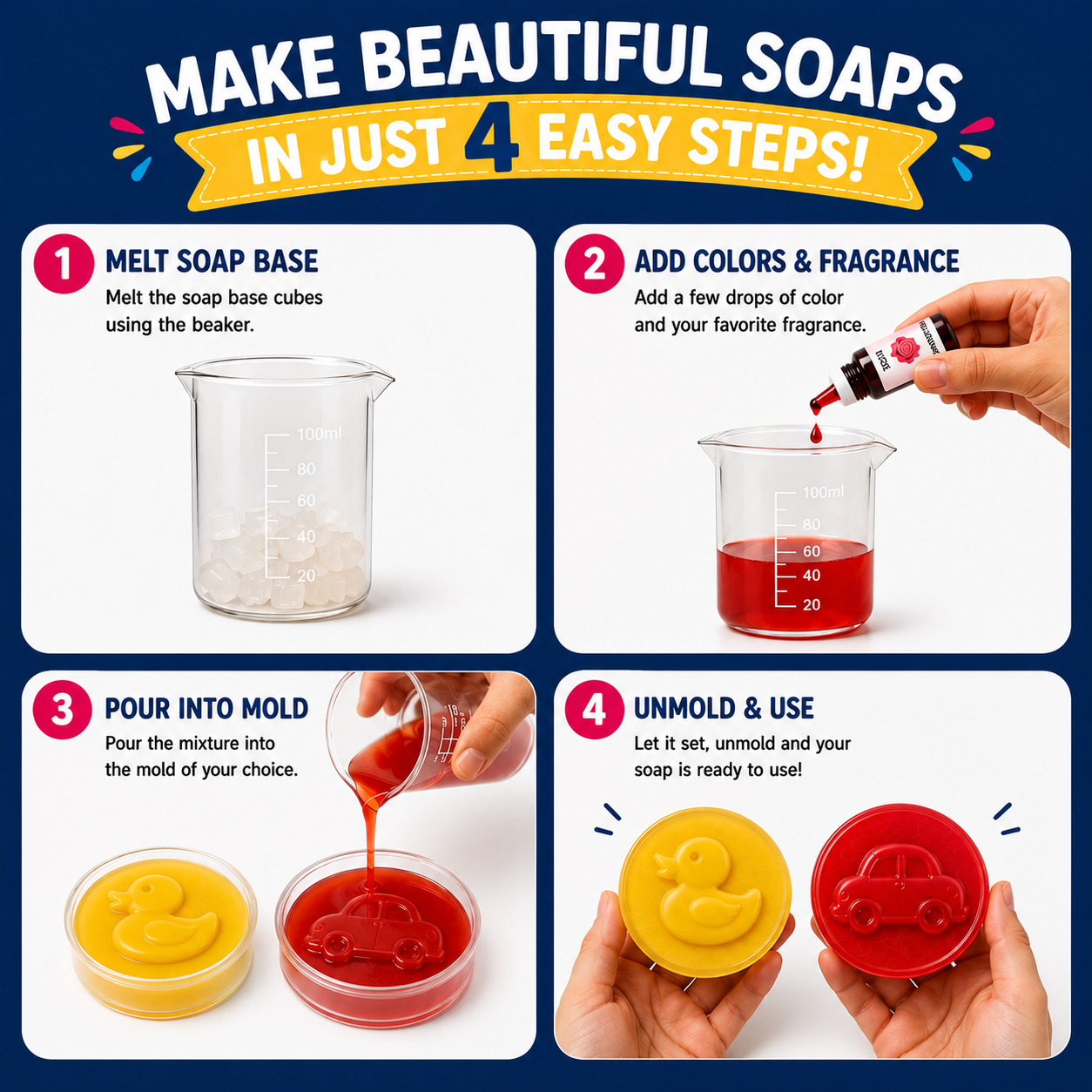 Fungenius DIY Soap Kit for Kids