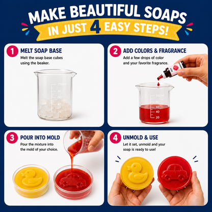 Fungenius DIY Soap Kit for Kids