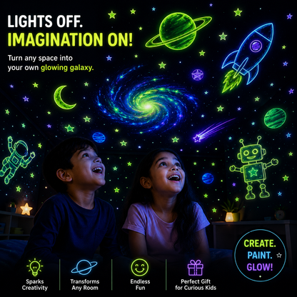 Fungenius Glow Lab Glow in the Dark Science & Art Kit for Kids