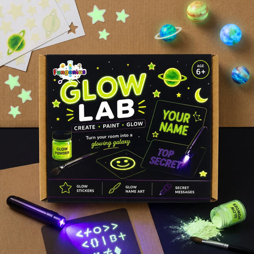 Fungenius Glow Lab Glow in the Dark Science & Art Kit for Kids