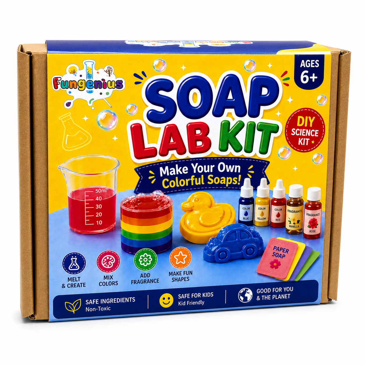 Fungenius DIY Soap Lab Kit for Kids