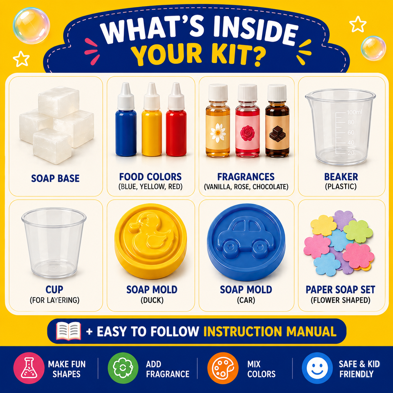 Fungenius DIY Soap Lab Kit for Kids